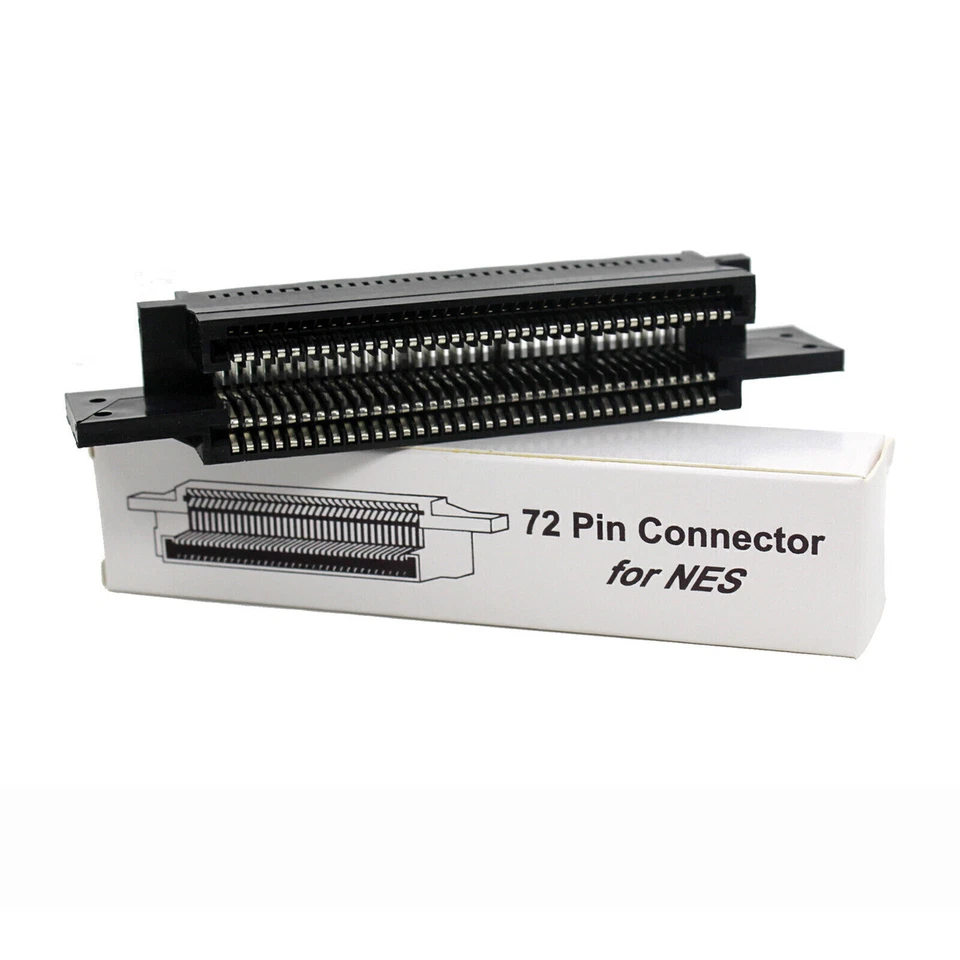 72Pin Connector Replacement Cartridge Slot for NES Game Console Machine Parts - Image 3 of 4