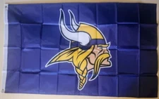 Minnesota Vikings Tailgate Flag 3x5 NFL Deluxe NFL All Pro Banner NEW Man Cave