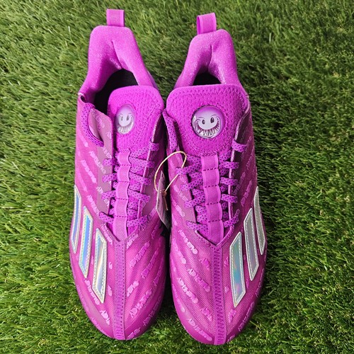 Adidas Adizero Football Cleats Purple Big Mood Sizes 10.5-11 GX7899 New Rare - Picture 5 of 5