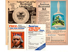 AMERICA 70+ separate, original CLIPPINGS lot Statue of Liberty --more! USA — photo 1