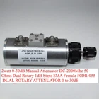 USED 50DR-055 DC-2GHz 0-30dB 1dB step 2W SMA RF adjustable step attenuator