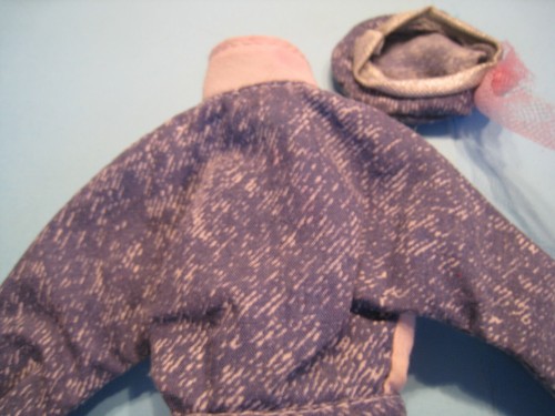 Tenue Mattel "Barbie" un ensemble veste, robe et chapeau en jean's __1192 - Afbeelding 4 van 10