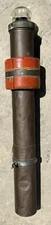 Vtg 1970s OTAKE NO 2 Man Overboard Rescue Nautical Buoy Light Brass & Wood