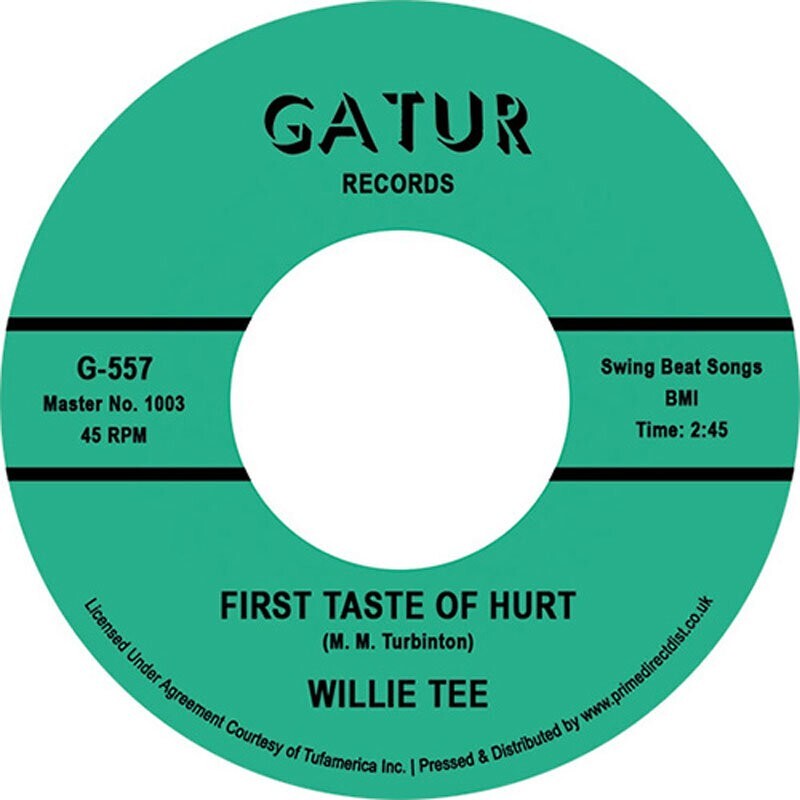 Willie Tee - First Taste of Hurt / I'm Having so Much Fun Northern Soul 45 Hear