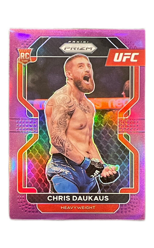 Chris Daukaus 2022 Panini Prizm RC Rookie Purple /149 UFC