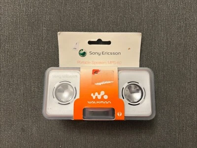 Sony Ericsson - Portable Speaker System - MPS-60 - White - Brand New Sealed - Image 1 of 4