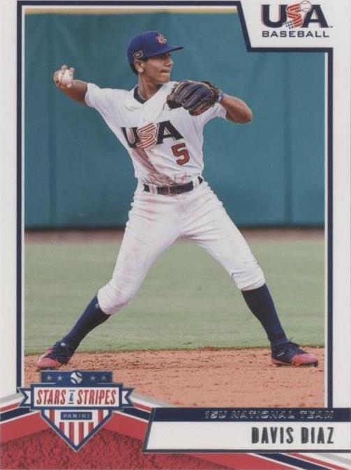 2019 Panini USA Baseball Stars & Stripes - Davis Diaz #51 - 1 of 1