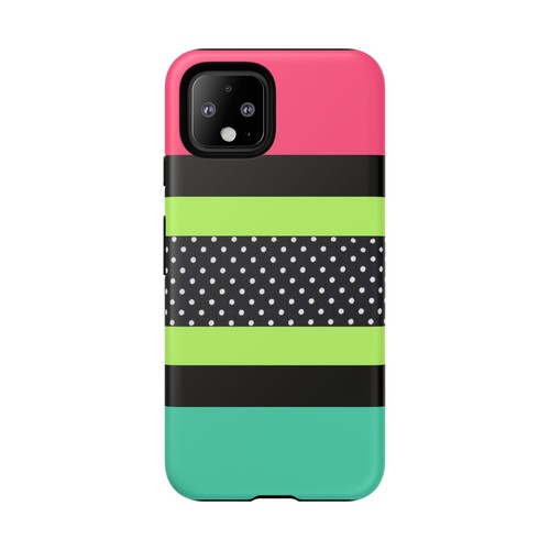 90s Neon & Polka Dots Tough phone Case for IPhone, Samsung Galaxy, Google Pixel - 第 167/287 張圖片