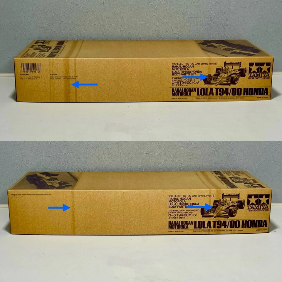 TAMIYA 50570 1/10 R/C Rahal Hogan Motororal Lola T94/00 Honda Spare Body Set - Image 2 of 4