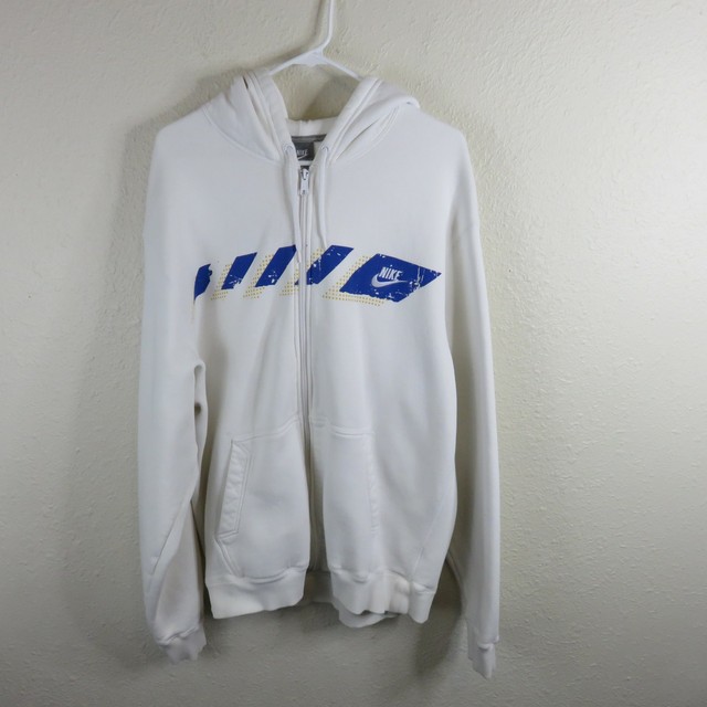 Y2K Retro Full Zip Hoodie Nike Men's XL eBay