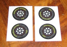 Mrs. Grossman Lot of Four Sticker Modules ~ Racing Tire