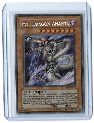 Near Mint Unlimited Edition PP02-EN017 Secret Rare Evil Dragon Ananta Near Mint Unlimited Edition PP02-EN017 Secret Rare Evil Dragon Ananta