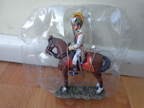 DEL PRADO NAPOLEON AT WAR AUSTRIAN CUIRASSIERS 1814 OFFICER HORSEBACK SOLDIER