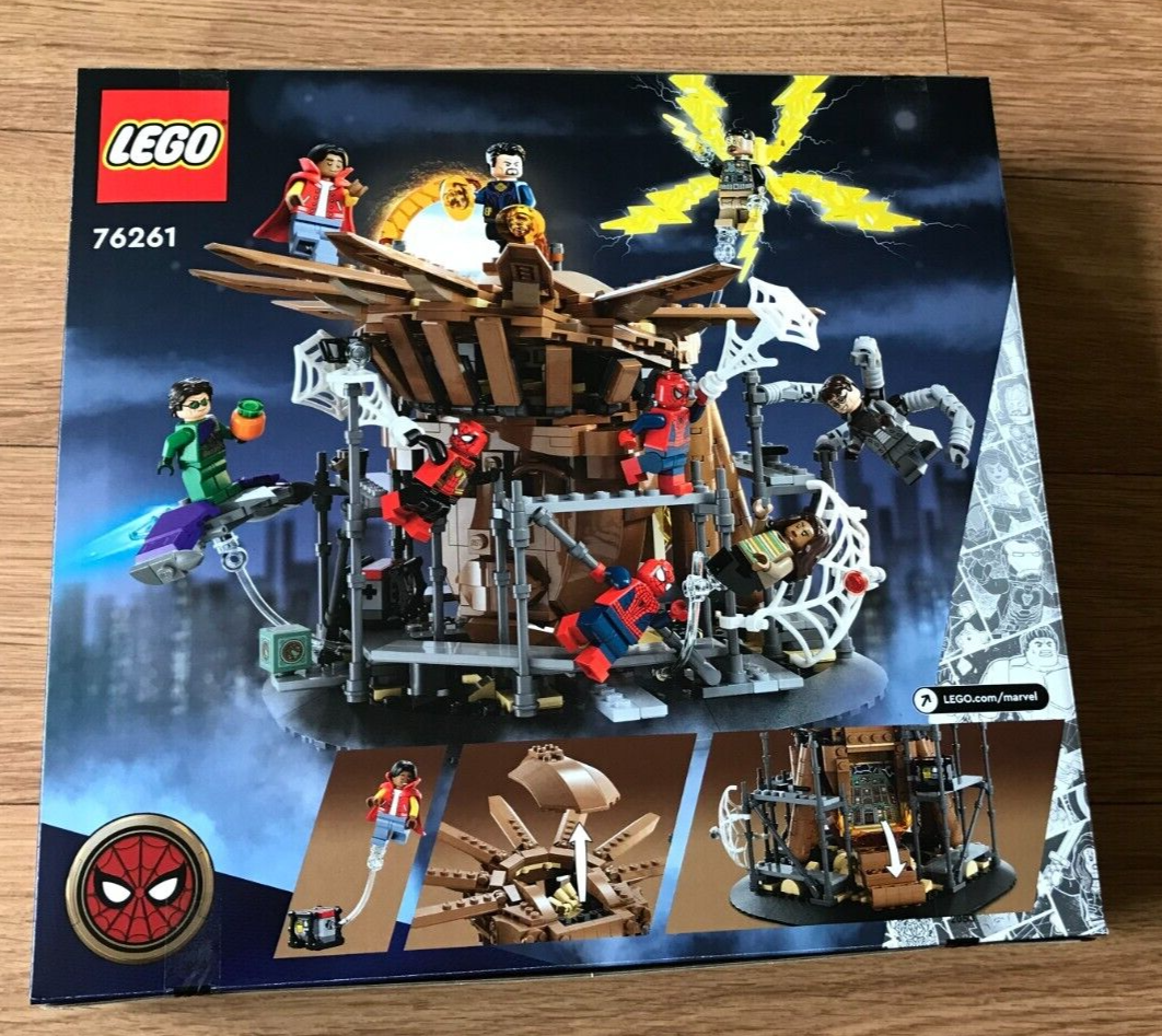 Lego 76261 Marvel No Way Home Spider-Man Final Battle New Sealed In Hand!