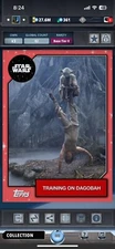 Topps Star Wars Digital Card Trader Tier 8 - Red Frenzy 2019 Dagobah Base
