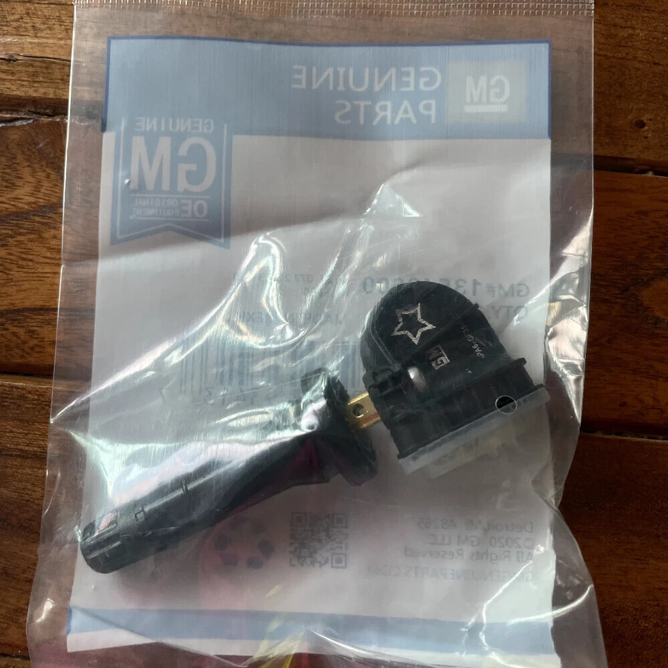 Set of 4 PCS OEM 13540600 TPMS Tire Pressure Sensor For Buick Cadillac Chevrolet Foto 3 de 4