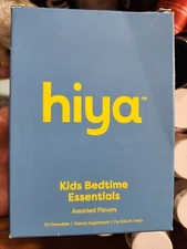 Hiya Kid's Nightly Essentials KIDS BEDTIME -  30 Chewables
