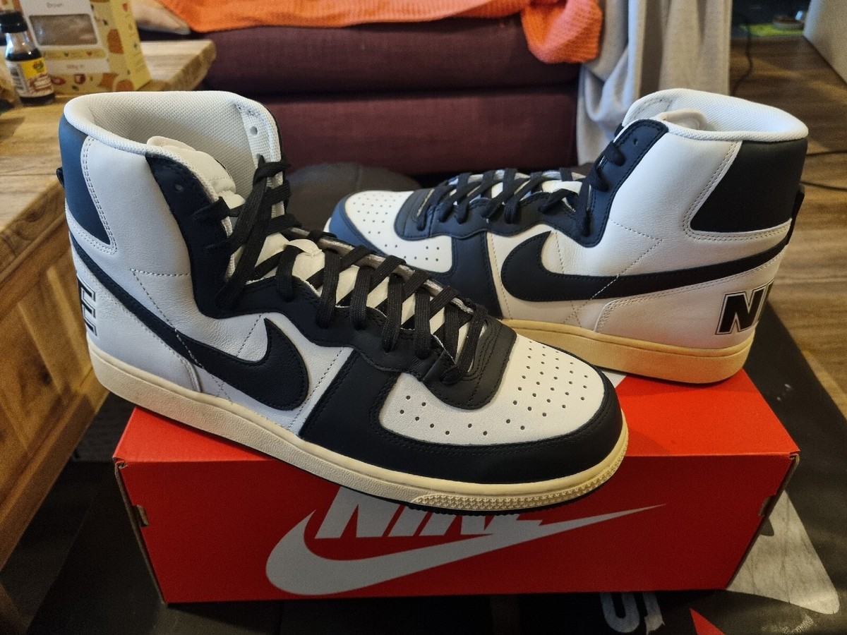 NIKE◇TERMINATOR HIGH PREMIUM/27.5cm/ホワイト/スニーカー/靴