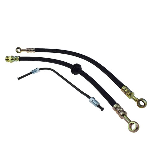 Brake Hose Kit & Brake Pipe For Honda CB350F/360 CB400F 77 Upper Lower Line - Picture 4 of 10
