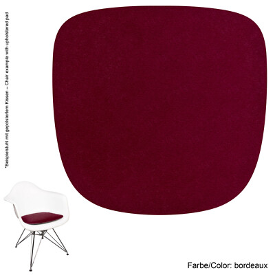 Eco Felt Pad 4mm Suitable for Eames Armchair DAW, DAR, DAX, RAR, DAL Cushion