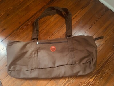 Gaiam Yoga Mat Bag Brown with Orange 