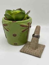 Handmade and Crafted Quarter Ring size 6 New Hampshire 2000