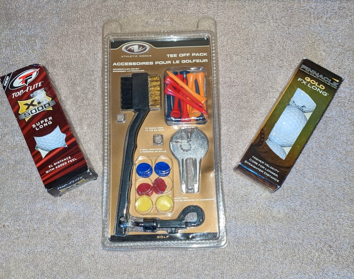 Accessories Set With Top Flite - Pinnacle Balls