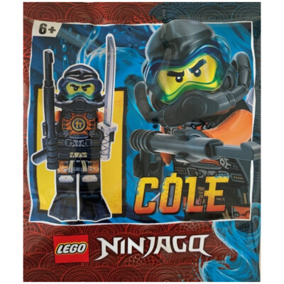 LEGO Ninjago Seabound Cole #9 Minifigure Foil Pack 892180 (SEALED)
