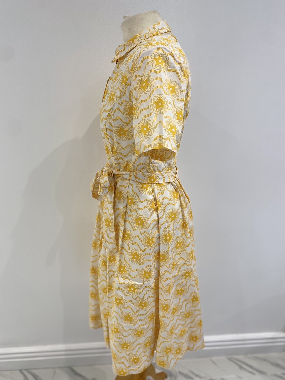 Boden Yellow Floral Anastasia Shirt Dress Women Size UK 10R EBay boden-yellow-floral-anastasia-shirt-dress-women-size-uk-10r-ebay