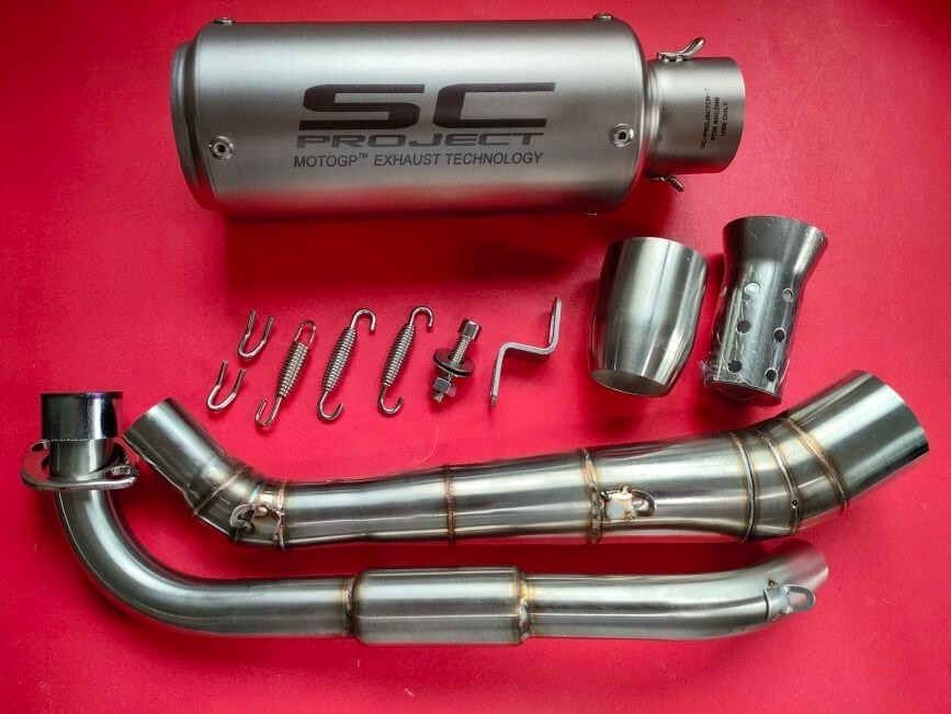 0507B： BB EXHAUST SYSTEM HONDA GROM MSX 0507B： BB EXHAUST SYSTEM HONDA GROM MSX 2022-2025 Honda MSX