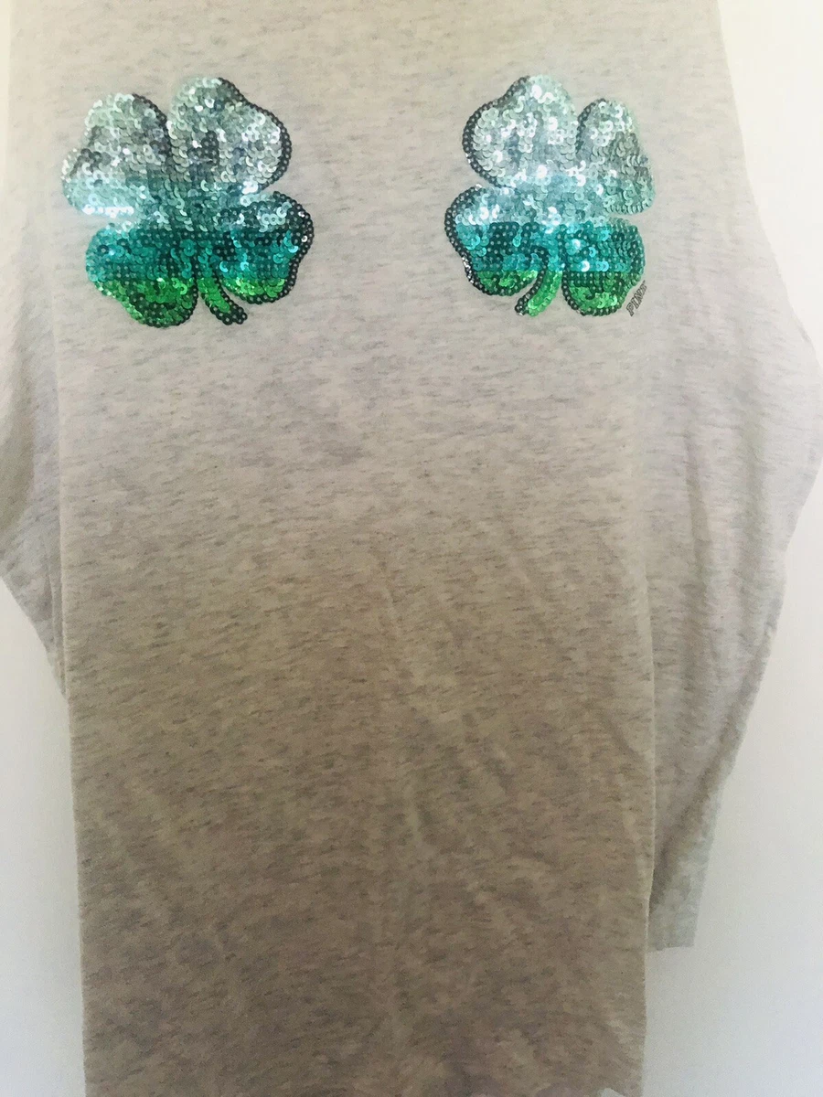 Victoria secret top shamrock shirt