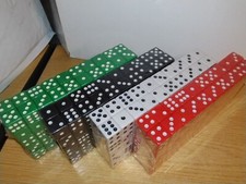 400 Dice Red Black White Green Size 15mm 4 Packs 100 Dice Gambling Casino Gaming
