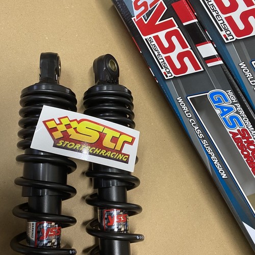 YSS Shock Gas Suspension 365MM BK/BK Honda Trail Hunter Cub CT 125 2020-2024 - Picture 2 of 6