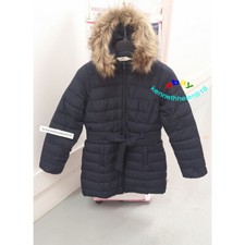 Hollister Scripps Pier Parka Jacket Coat Navy Blue Womens Size Medium