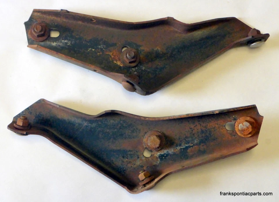 1965 Pontiac Rear Bumper Bracket Set Catalina Bonneville Grand Prix Ventura 65 - Изображение 2 из 2