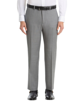 white christmas dresses Ralph Lauren Big & Tall Suit Separates Blue Flat Front Slacks main image 0