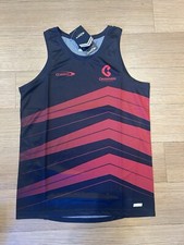 CRUSADERS RUGBY UNION TRAINING/GYM VEST (large)new with tags