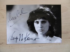 Brigitte Karner autograph signed 13x18 press picture B/W "Danni"