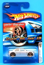 2006-004 HOTWHEELS - CHRYSLER 300C HEMI - SILVER - FTE WHEELS - NICE