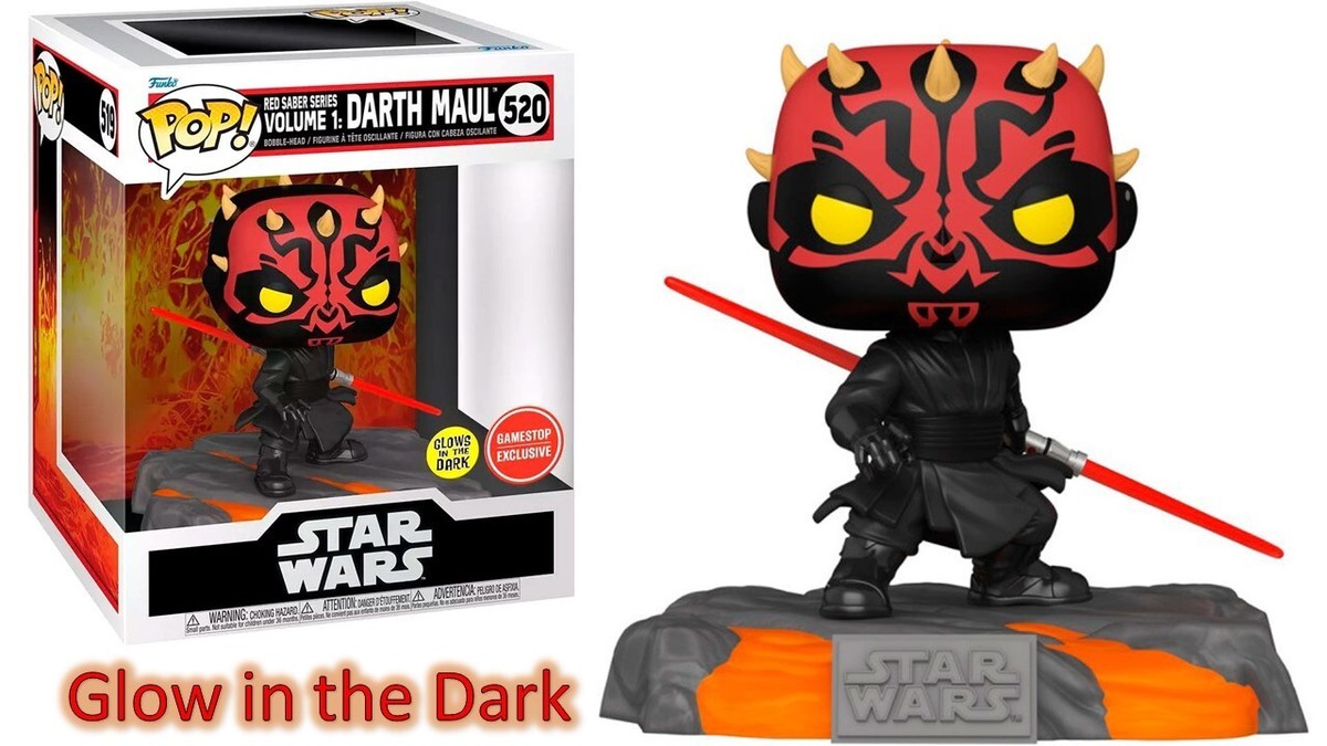 Funko Pop! Star Wars Darth Maul Bobble Head Vinyl Figure