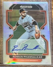 2022 Panini Prizm - Roman Phansalkar #PDP208 Silver Prizm Auto(AU, RC)