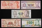 5x Banknotes from Honduras (N1401-W6S) - BL