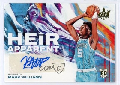2022-23 Panini Court Kings Heir Apparent /199 Mark Williams Rookie Auto RC 1uw6