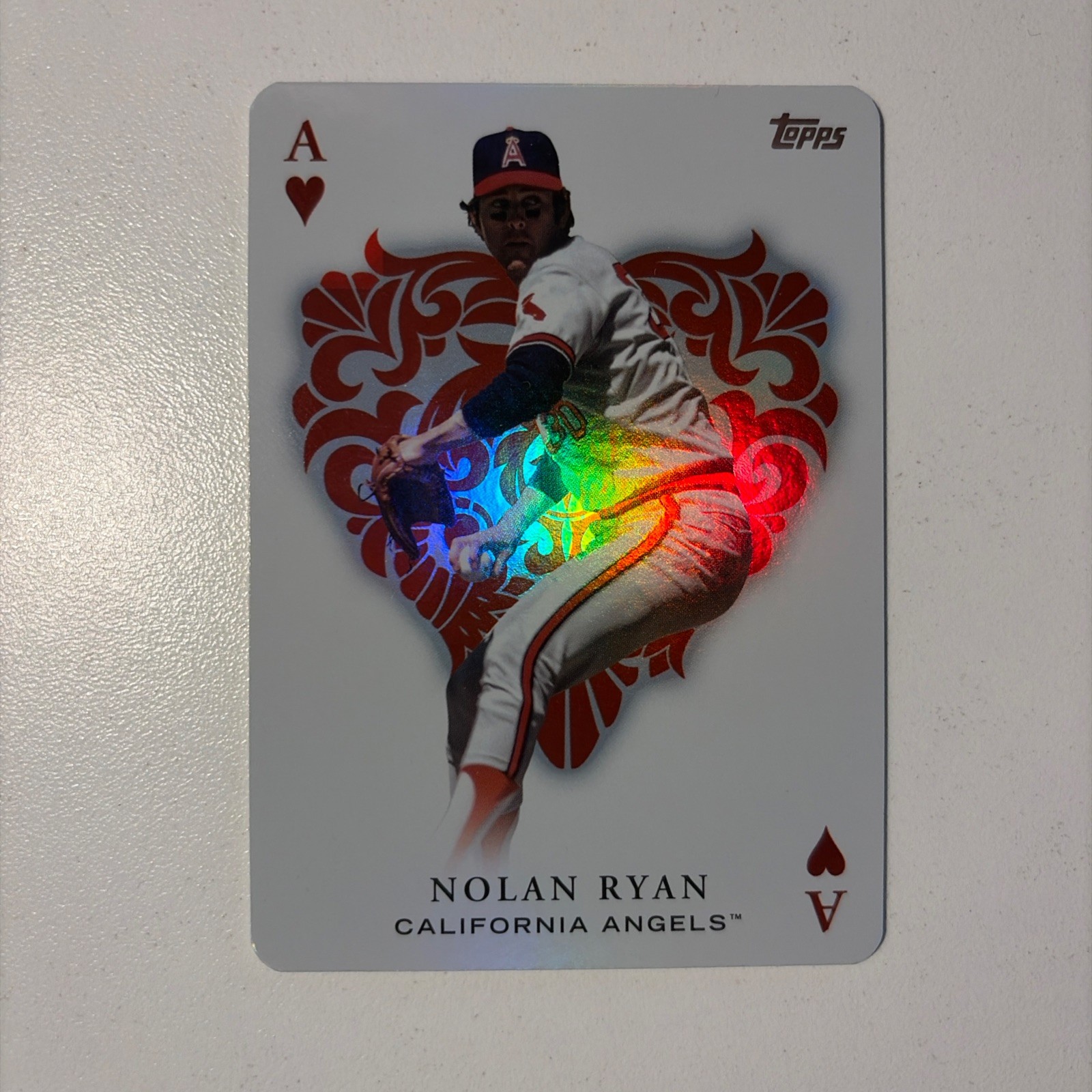 Nolan Ryan 2023 Topps Update All Aces AA-51 BLUE BACK SP California Angels