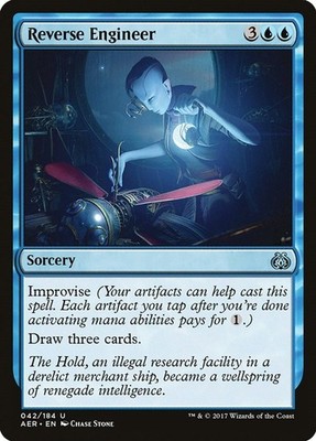 Reverse Engineer - Aether Revolt AER - 42 - LP - MTG