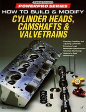 HOW TO BUILD & MODIFY CYLINDER HEADS, CAMSHAFTS AND By Ben Watson Mint Condition