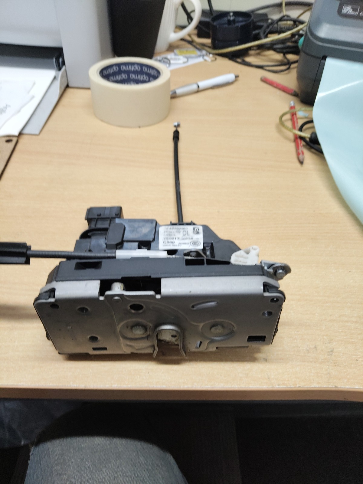 REAR DOOR LOCK ACTUATOR MECHANISM FOR CITROEN RELAY 2.0 2.2 3.0 HDI 1633561880