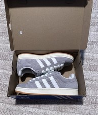 Adidas Originals Mens 10.5 Campus 00s Suede Grey White Sneakers Shoes HQ8707