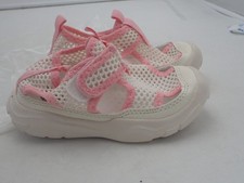 BARERUN Toddler Water Shoes Kids Water Shoes Beige/Pink Size 10 Toddler
