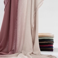 Muslim Women Hijab Wrap Scarf Turban Head Cover Shawls Islamic Headscarf Arab